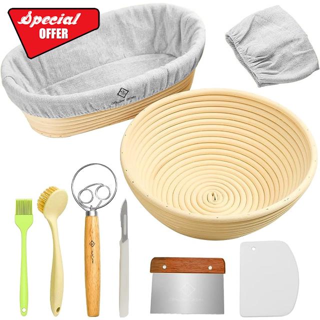 Nestled Niche Bread Proofing Basket