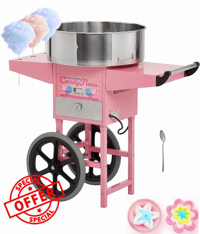 RIEDHOFF Cotton Candy Machine with Cart