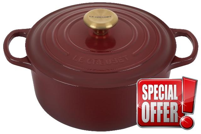 Le Creuset Enameled Cast Iron Signature Round Dutch Oven