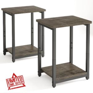 Fixwal Side Tables Set of 2
