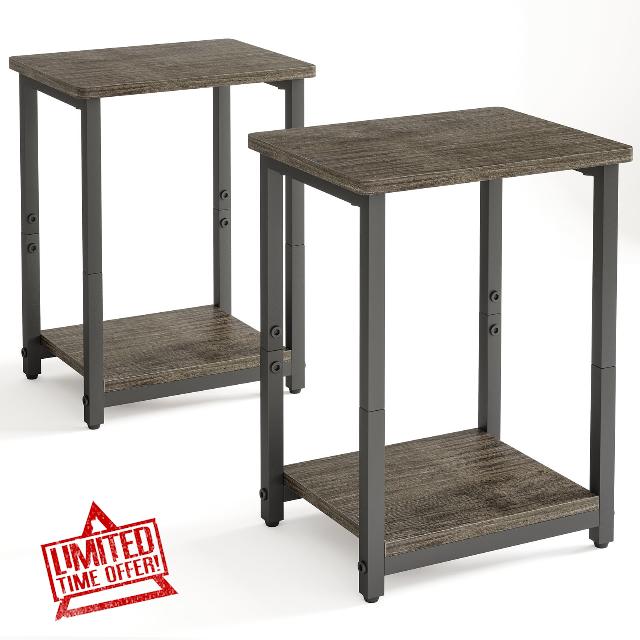 Fixwal Side Tables Set of 2