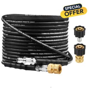 YAMATIC Kink Resistant Pressure Washer Hose 50FT