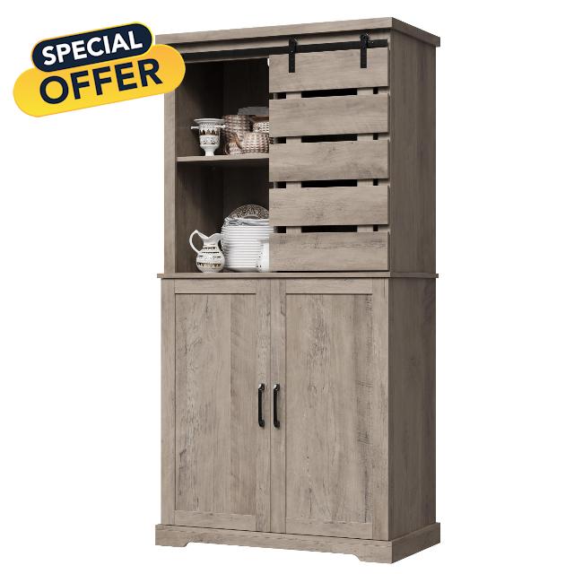 BOTLOG Kitchen Pantry Cabinet