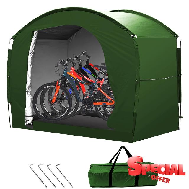 Bike Storage Tent Portable Shed Cover for Bikes