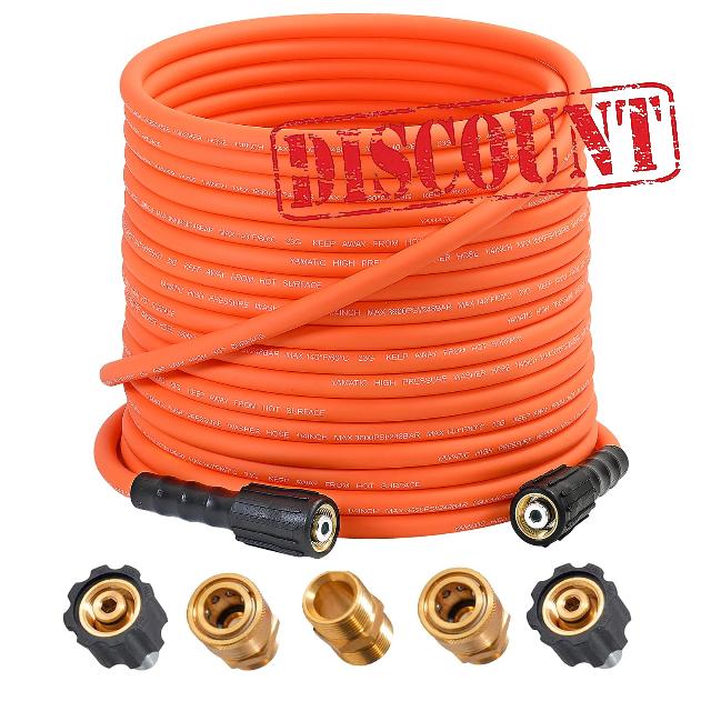 YAMATIC Pressure Washer Hose For Power Washer