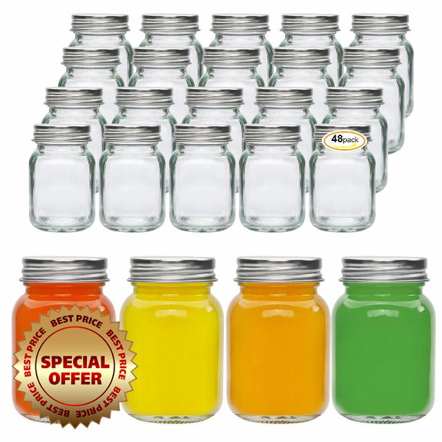 Accguan 2oz Mason Jars