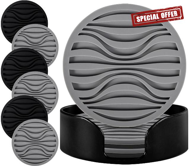 BEARTVANVLIET 6 Pcs Coasters for Drinks