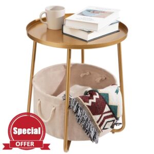 danpinera Gold Side Table