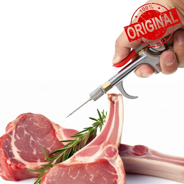 Gagalay Meat Injector Gun Pump with Hose