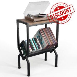 Tzechkii Vinyl Record Storage Rack