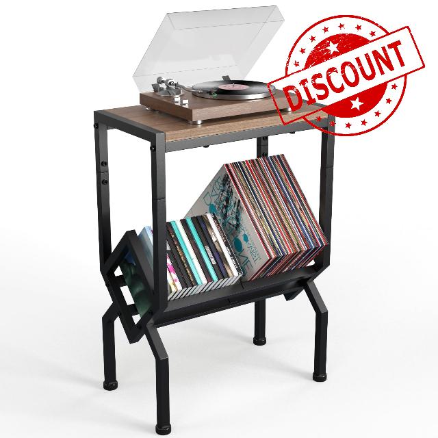 Tzechkii Vinyl Record Storage Rack