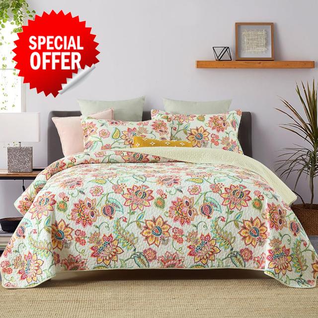 Wistown Cotton Bedspread Bedding Coverlet Quilt Sets