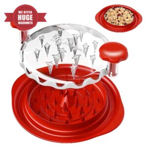 Chicken Shredder Lakeber Pro Chicken Breast Shredder Tool Twist with Clear Cover