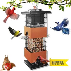 Bird Feeder for Outdoors Hanging