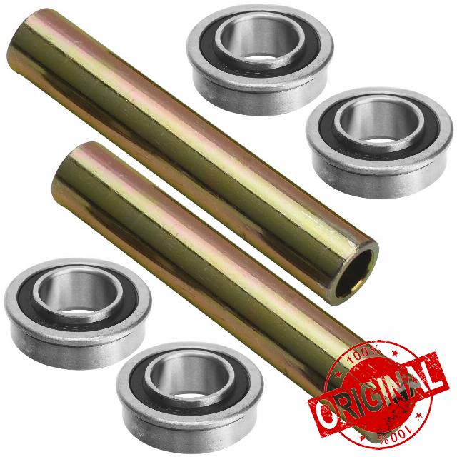 DECKMAN 104-3667 & 114-1640 Front Wheel Bushing to Bearing Conversion w/Axles Compatible with Toro Z380 Z420 Z480 Z530 Z4200 Z4202 Z4220 Z4235 Z5000 Z5020 SS4225