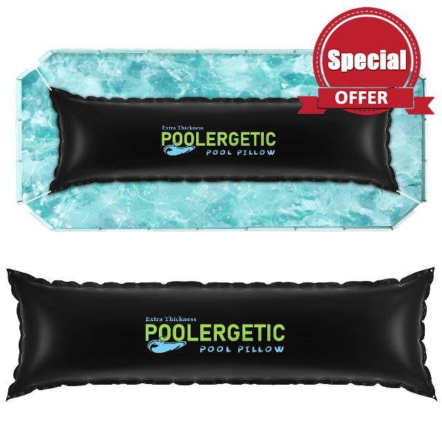 Poolergetic 4x15 Ft Pool Pillow for Above Ground Pools