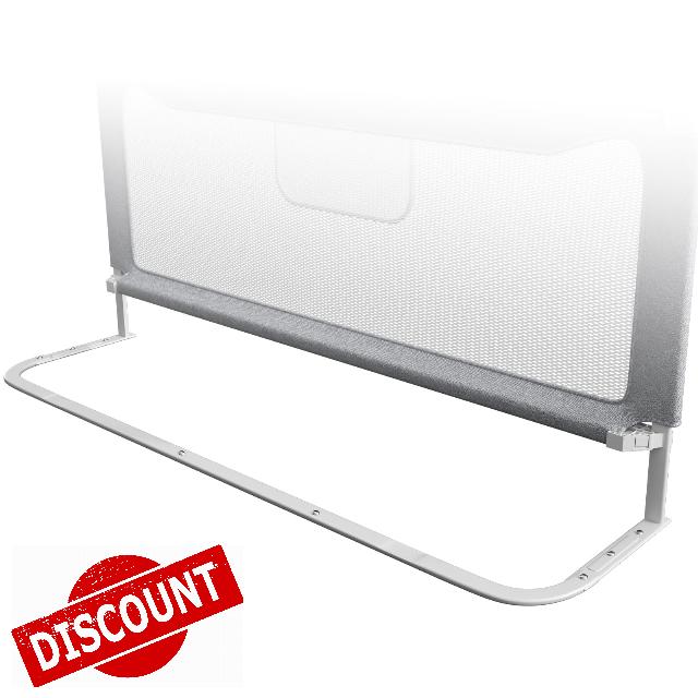 HOMEAL Toddler Bed Rail U-Shaped Fixed Bar