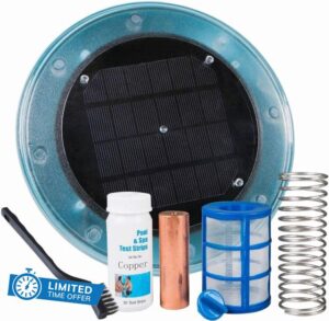 Poolzilla 90120-1 Pool Solar Ionizer System Effective up to 32