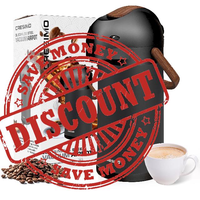 Coffee Carafe 101oz Hot Water Dispenser