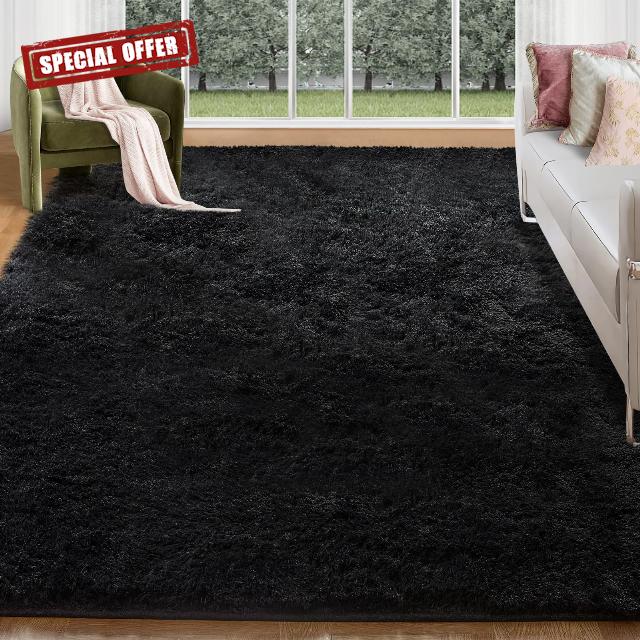 8 x 10 Feet Shag Area Rugs