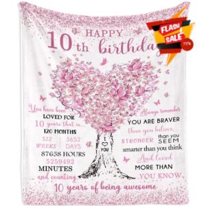 Mubpean Birthday Blanket (pink-10th