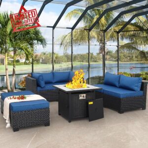Lviden 7 Pieces Outdoor Patio Furniture Set