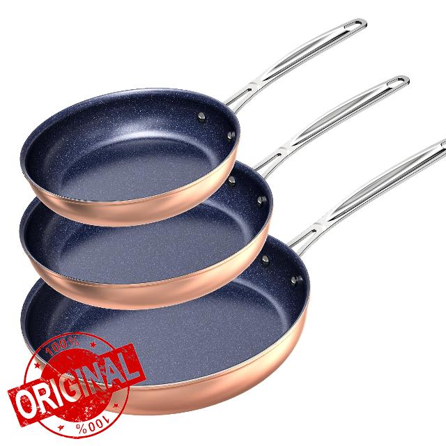 Nuwave 3-Piece Fry Pan Set