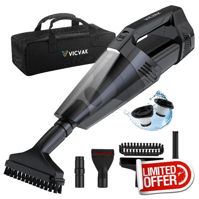 VICVAK Cordless Handheld Vacuum Portable Vacuum