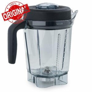 64 oz Replacement Container Pitcher Jar w/Lid and Blade for Vitamix Blenders (Low-Profile)