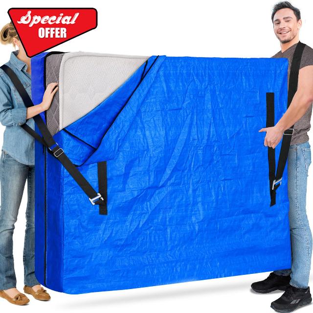 JIKPO Mattress Bags for Moving and Storage