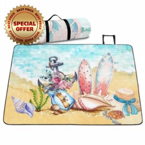 spefrowx Ocean Theme Picnic Blankets for Boys
