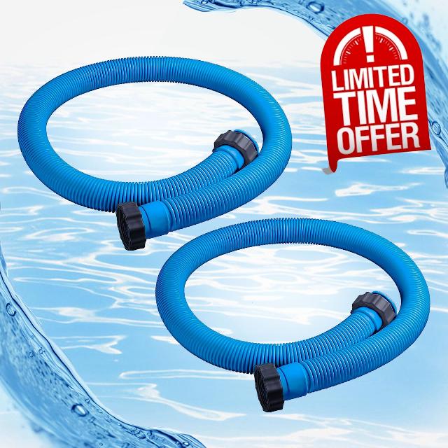 1.5" Diameter 29060E Pool Pump Replacement Hose for Intex Filter Pumps Sand Pump & Saltwater Systems