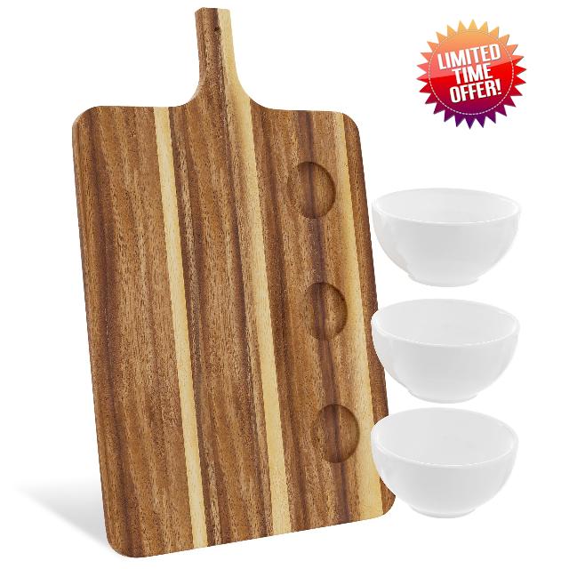 Humble Oasis Wood Cutting/Charcuterie Board