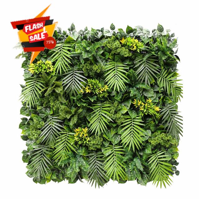 INFRANGE 1 pc 40" x 40" Artificial Boxwood Panel Hedge Topiary Plant Grass Backdrop Wall Privacy Fence Screen for Indoor Outdoor Garden Backyard Wedding Decor