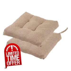 Faible Poisson Outdoor Chair Cushions Set of 2