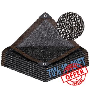 LCHUANG 70% Garden Shade Cloth with Grommets