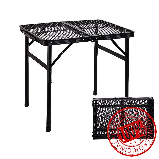 ALZEROOE Metal Camping Picnic FoldingTable