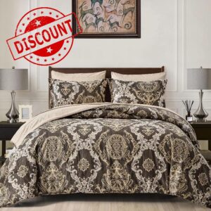 Brown Comforter Set Queen Size