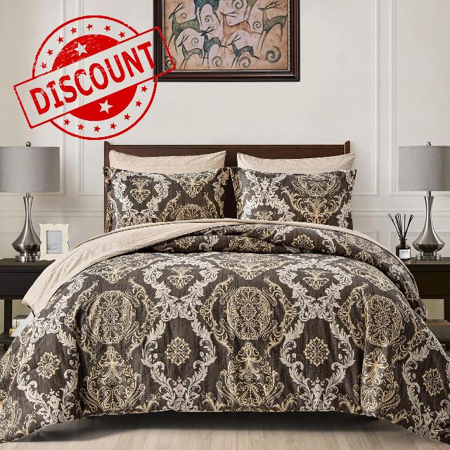 Brown Comforter Set Queen Size