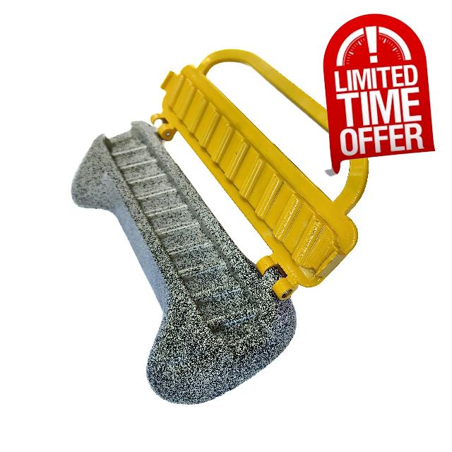 Ultimate Kebab Maker: Heavy-Duty Aluminum with Food-Grade Teflon for Optimal Hygiene