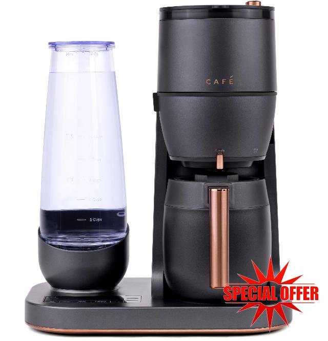 Caf&eacute; Specialty Grind and Brew Coffee Maker with Thermal Carafe
