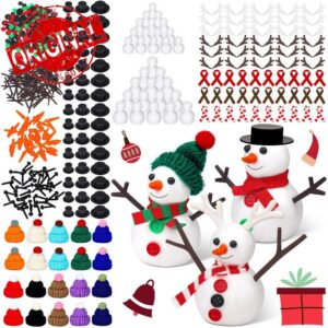 Liliful 1081 Pcs Christmas Snowman DIY Craft Making Kits