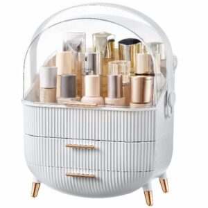 Vorey Makeup Storage Organizer A-White