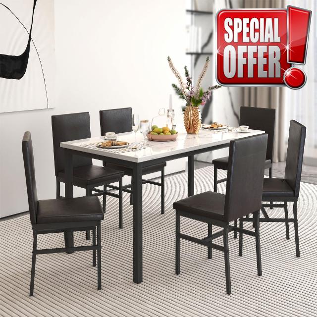 YOFE Dining Table Set for 6