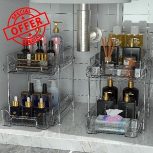 DEKAVA Under Sink Organizer 2 Pack