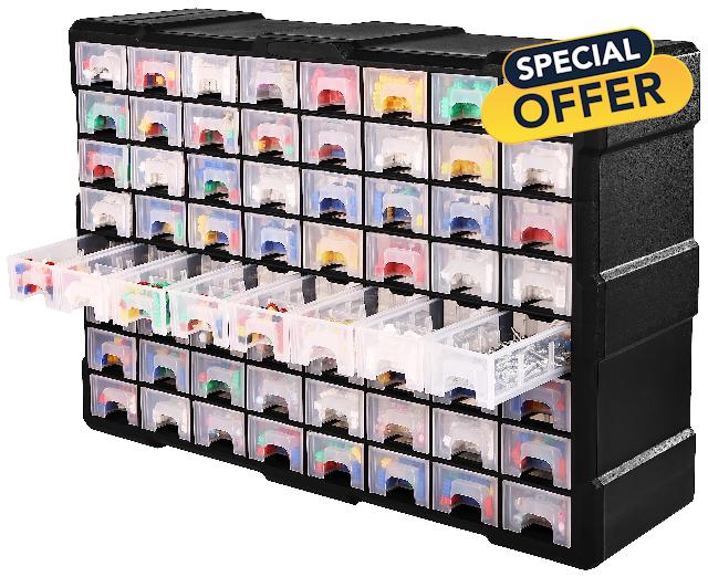 Elevon Hardware and Craft Cabinet 20.5" W x 6.4" D x 14.7" H