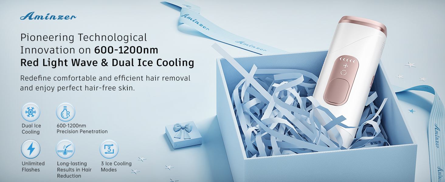 AMINZER IPL Laser Hair Removal