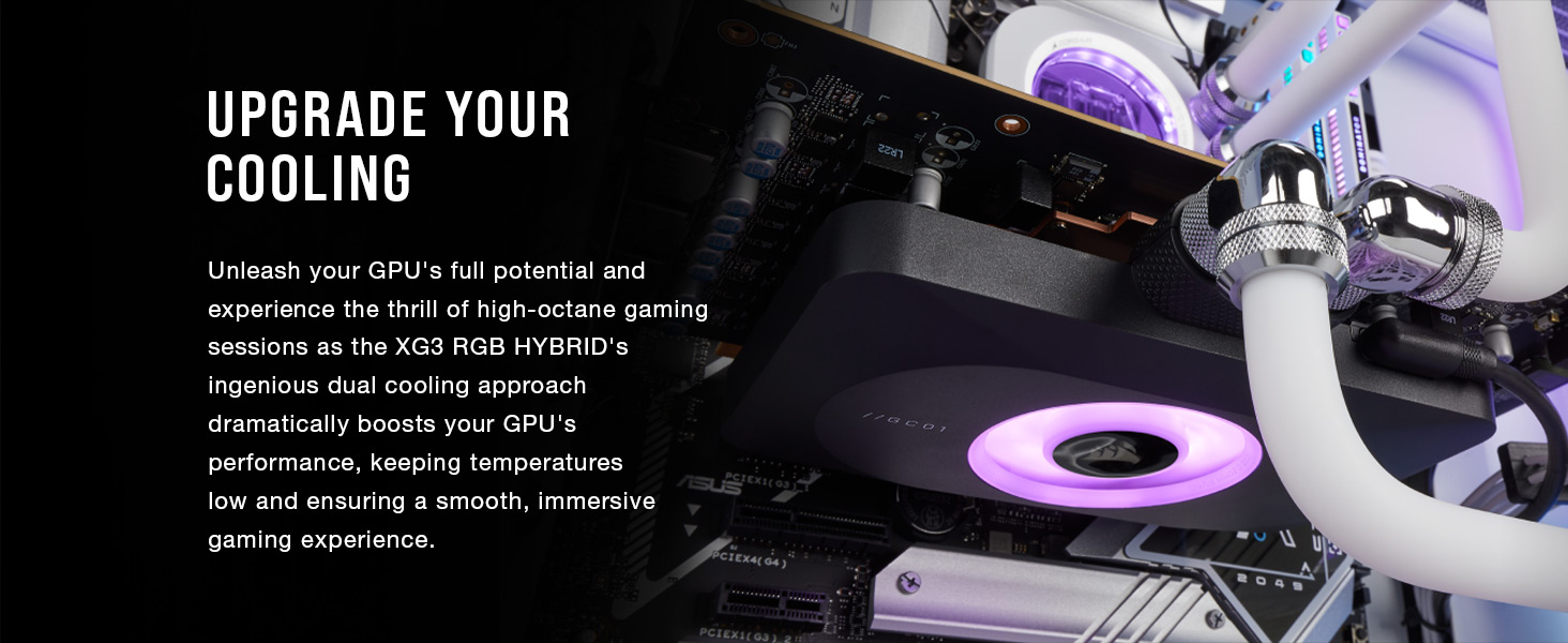 gpu water block, hybrid gpu cooler, gpu custom cooling