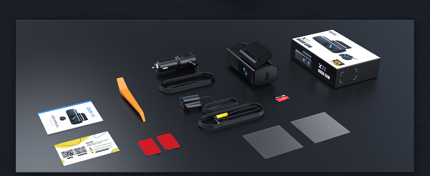 dashcam front and rear