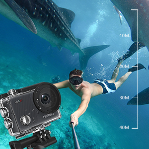 touch screen action camera